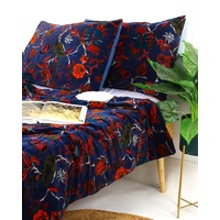 Velvet Frida Kantha Quilt Cotton Quilt Patchwork Quilt Handamade Red Velvet Quilt Floral Quilt Comforter Bedspread Blanket Bedcover Indian - 001