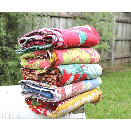 Velvet Quilt Cotton Quilt Patchwork Quilt Handamade Red Velvet Quilt