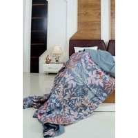 Vintage Hand Made Indian Kantha Bed Spread Blanket Throw Quilt King Size Home DecorBedroom Boho Decor