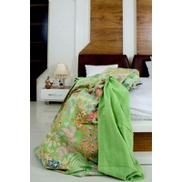 Vintage Hand Made Indian Kantha Bed Spread Blanket Throw Quilt King Size Home DecorBedroom Boho Decor