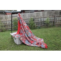 Vintage Hand Made Indian Kantha Bed Spread Blanket Throw Quilt King Size Home DecorBedroom Boho Decor