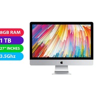 Apple iMac 2017 5K (i5 3.5Ghz, 8GB RAM, 1TB Fusion Drive, 27inc) - Refurbished (Excellent)