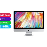 Apple iMac 27" 2017 5K (i5 3.4Ghz, 8GB RAM, 2TB) - Refurbished (Excellent)