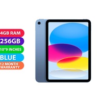 Apple iPad 10.9 10th Gen Wifi (4GB RAM, 256GB, Blue) - BRAND NEW