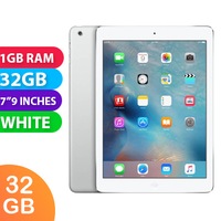 Apple iPad Mini 2 Wifi (32GB, White) - Grade (Excellent)