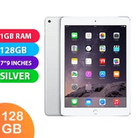 Apple iPad Mini 3 Wifi (128GB, Silver) - Grade (Excellent)