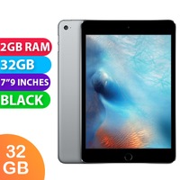 Apple iPad mini 4 Wifi (32GB, Black) - Grade (Excellent)