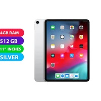 Apple iPad PRO 11" CELLULAR 2018 (512GB, Silver) - Grade (Excellent)