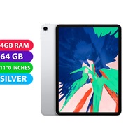 Apple iPad PRO 11" Wifi (64GB, Silver) Australian Stock - Refurbished (Excellent)