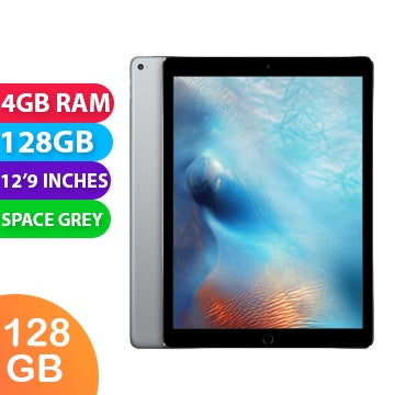Apple iPad PRO 12.9" 1st Gen Wifi (128GB, Space Grey) - Grade (Excellent)