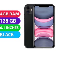 Apple iPhone 11 (128GB, Black) - Grade (Excellent)