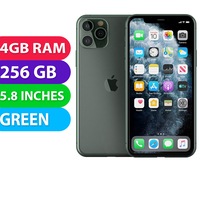 Apple iPhone 11 PRO (256GB, Green) - Grade (Excellent)