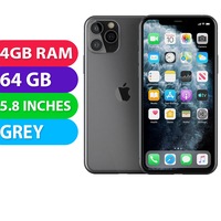 Apple iPhone 11 PRO (64GB, Space Grey) - Grade (Excellent)