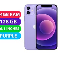 Apple iPhone 12 5G Australian Stock (128GB, Purple) - Refurbished (Excellent)