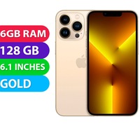 Apple iPhone 13 PRO (128GB, Gold) - As New