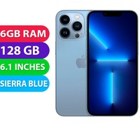 Apple iPhone 13 PRO (128GB, Sierra Blue) - As New