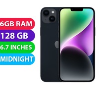 Apple iPhone 14 Plus (128GB, Midnight) Australian Stock - As New