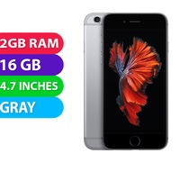 Apple iPhone 6s (16GB, Space Gray) - Grade (Excellent)