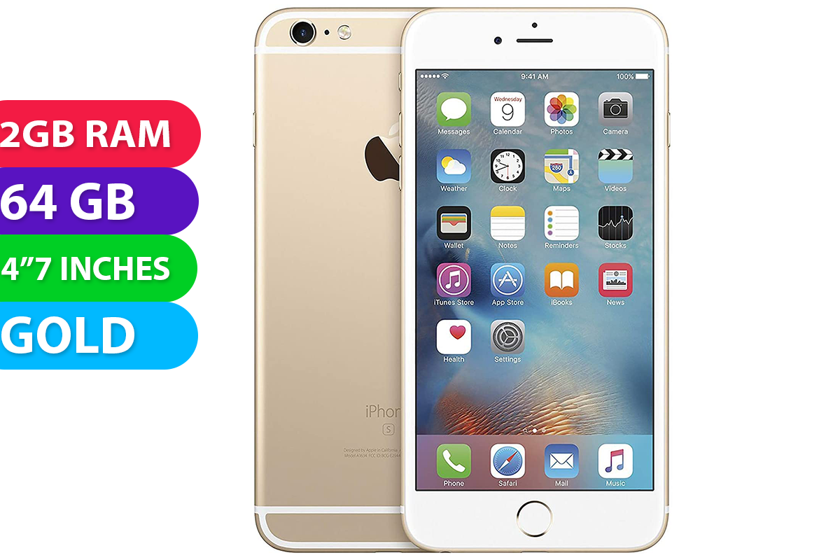 Buy Apple iPhone 6s (64GB, Gold) - Grade (Excellent) - MyDeal