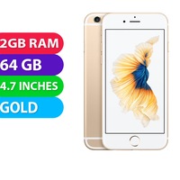 Apple iPhone 6s (64GB, Gold) - Grade (Excellent)