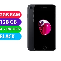 Apple iPhone 7 (128GB, Black) - Grade (Excellent)