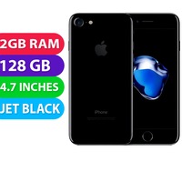 Apple iPhone 7 (128GB, Jet Black) - Grade (Excellent)