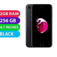 Apple iPhone 7 (256GB, Black) - Grade (Excellent)