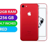 Apple iPhone 7 (256GB, Red) - Grade (Excellent)