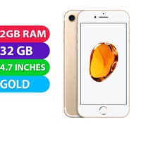 Apple iPhone 7 (32GB, Gold) - Grade (Excellent)