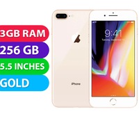 Apple iPhone 8+ Plus (256GB, Gold) - Grade (Excellent)