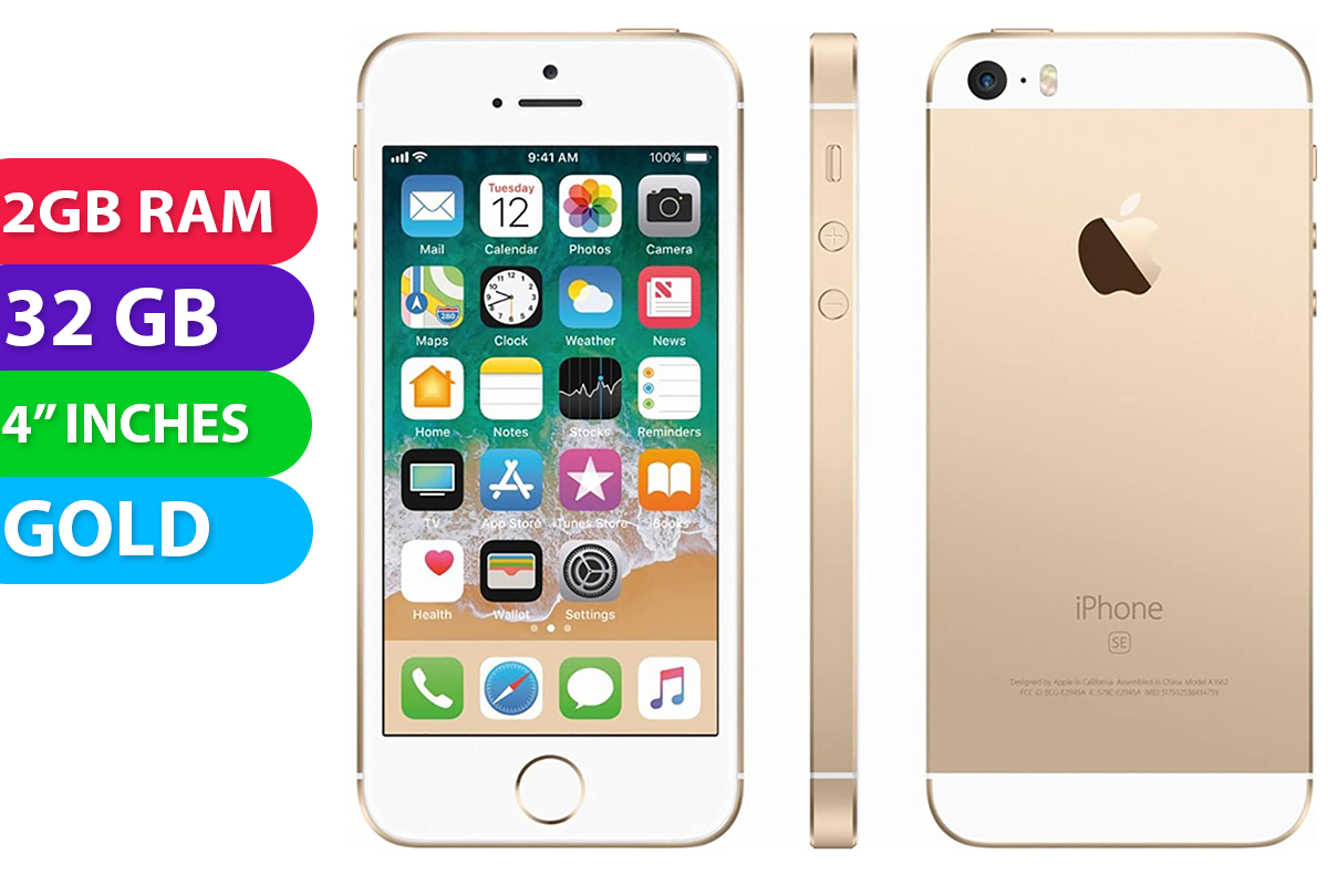 Buy Apple iPhone SE (32GB, Gold) - Refurbished (Excellent) - MyDeal