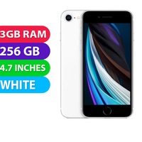 Apple iPhone SE 2020 (256GB, White) - Used (Excellent)