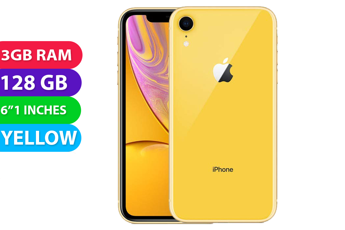 Buy Apple iPhone XR (128GB, Yellow) - Grade (Excellent) - MyDeal