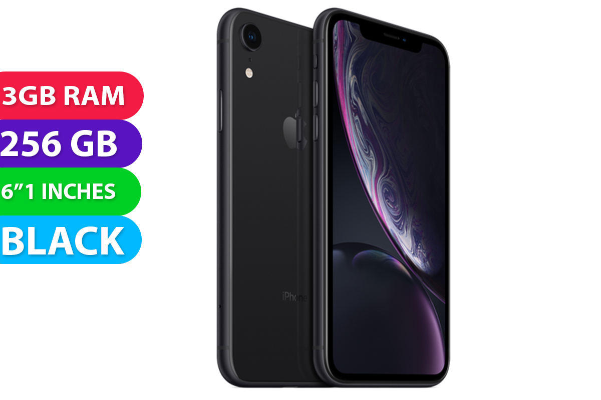 Buy Apple iPhone XR (256GB, Black) - Refurbished (Excellent) - MyDeal