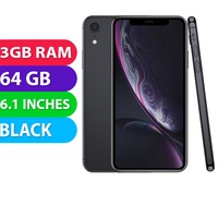 Apple iPhone XR (64GB, Black) - Grade (Excellent)