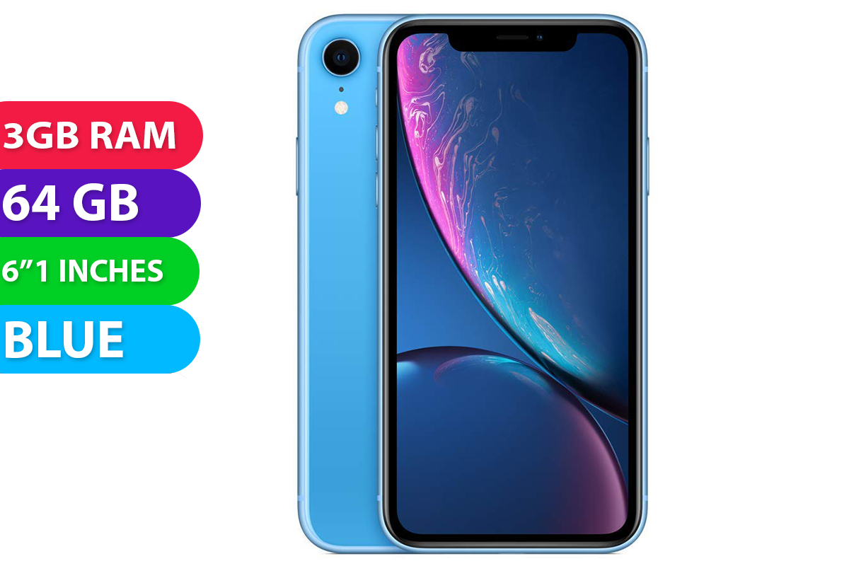 Buy Apple iPhone XR (64GB, Blue) Australian Stock - As New - MyDeal