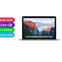 Apple Macbook 12" Retina Space Grey (M3, 8GB RAM, 256GB) - Grade (Excellent)