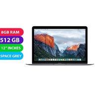 Apple Macbook 12" Retina Space Grey (M5, 8GB RAM, 512GB) - Grade (Excellent)