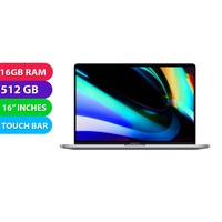 Apple Macbook Pro 16" 2019 Touch Bar (i7, 16GB RAM, 512GB) - Refurbished (Excellent)