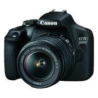 Canon 2000d Kit EF-S 18-55mm f/3.5-5.6 IS II Black - BRAND NEW
