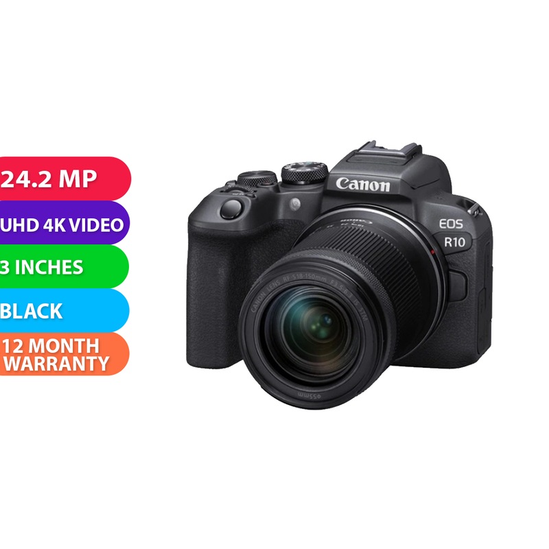 Buy Canon EOS R10 Mirrorless Camera with 18150mm Lens BRAND NEW MyDeal