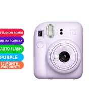 FUJIFILM INSTAX MINI 12 Instant Film Camera (Lilac Purple) - BRAND NEW