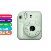 FUJIFILM INSTAX MINI 12 Instant Film Camera (Mint Green) - BRAND NEW