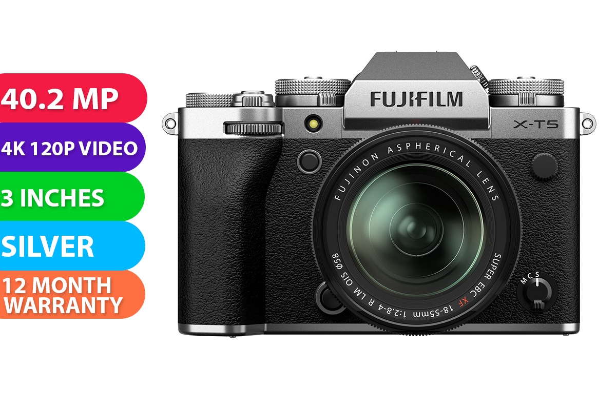 Buy Fujifilm X-T5 Silver Mirrorless Camera Kit With XF 16-80mm F/4 R ...