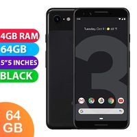 Google Pixel 3 (64GB, Black) - Grade (Excellent)