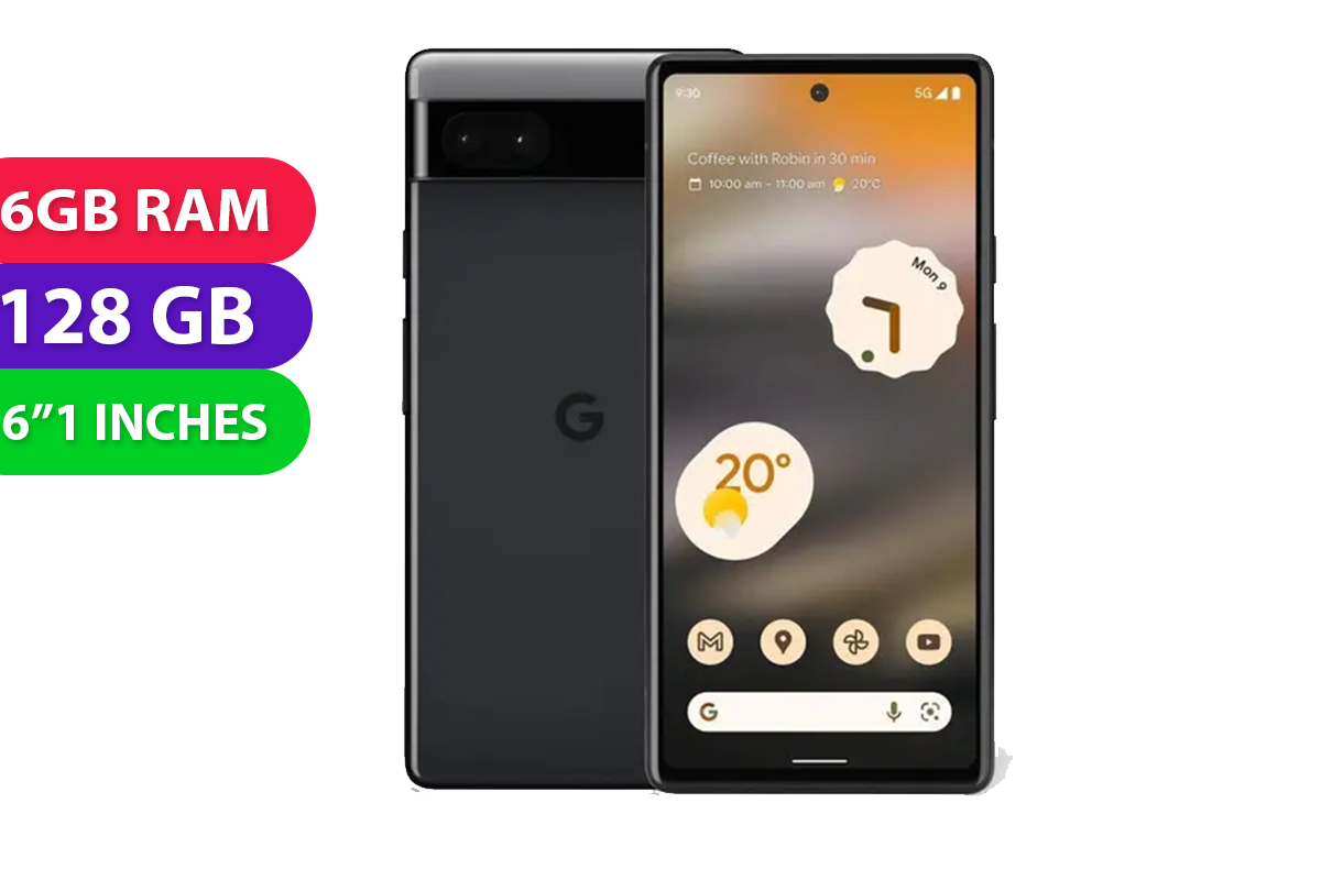 Google Pixel 6a Charcoal 128 GB au - 携帯電話