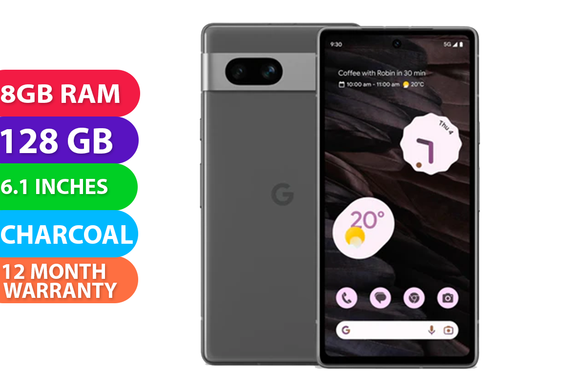 Buy Google Pixel 7a 5G (8GB RAM, 128GB, Charcoal) - BRAND