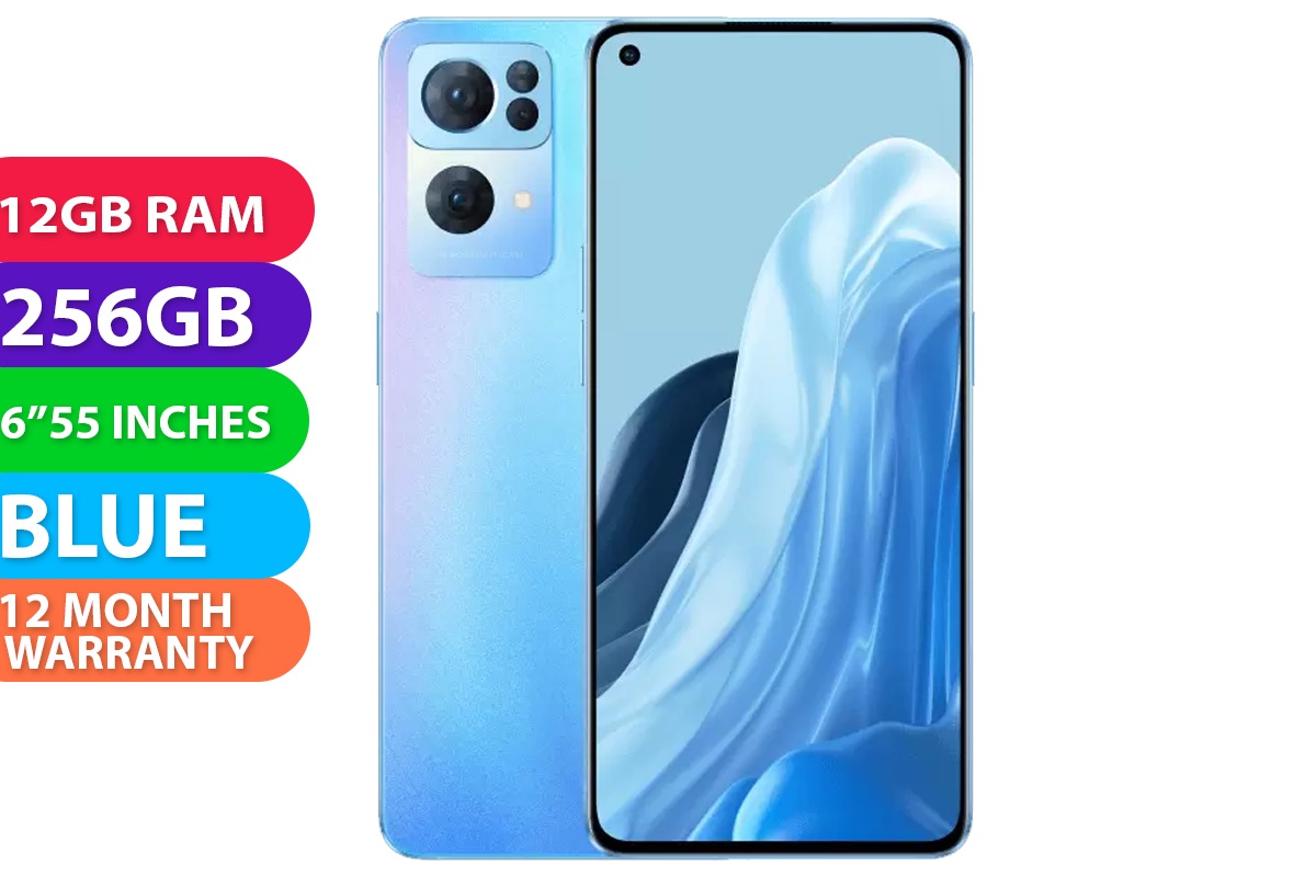 Buy New OPPO Reno 7 Pro Dual SIM 5G (12GB RAM, 256GB, Startrails Blue ...