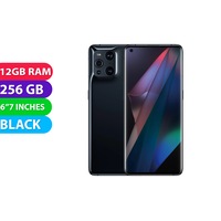Oppo Find X3 Pro 5G (256GB, Black) Australian Stock - Refurbished (Excellent)