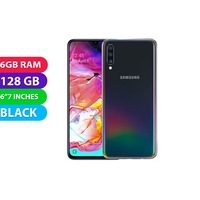 Samsung Galaxy A70 (128GB, Black) - Refurbished (Excellent)